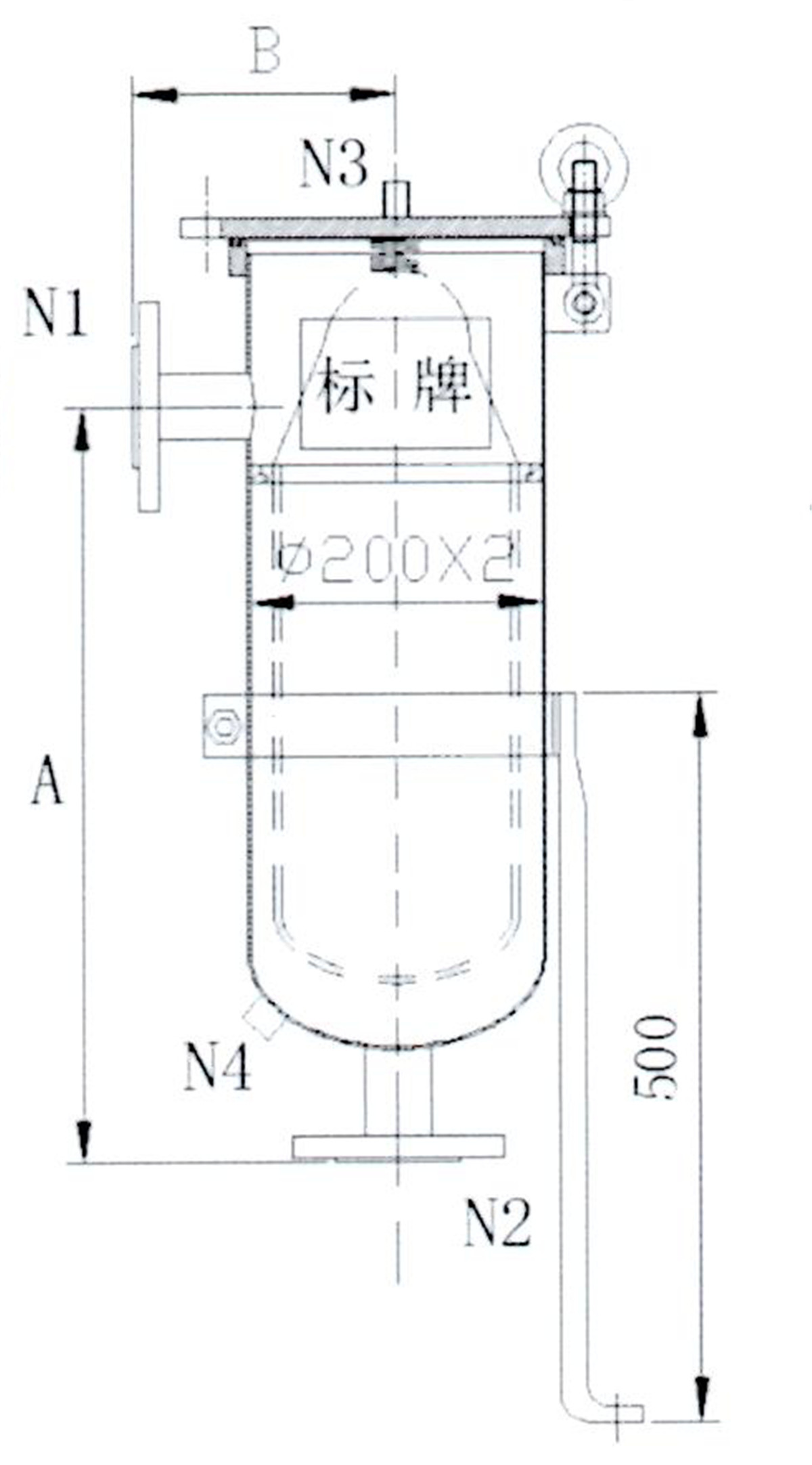 高压型单袋式过滤器2